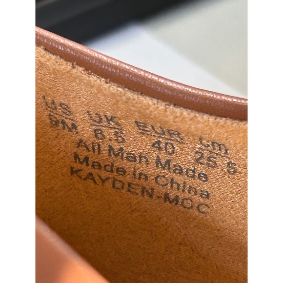 Naturalizer Kayden Moc Loafers Women's US 9M Bronze Buckle Accent Slip On Shoes - Picture 10 of 10